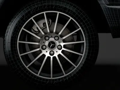 Mercedes Benz G 550 2020 wheel 3D model