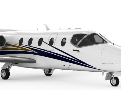 Hawker 400XP 3D model
