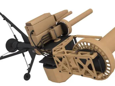 UAV Defence System 3D model