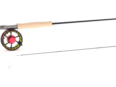 Fly Fishing Rod 3D model