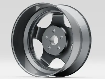 Audi S6 58707S Rim 3D model