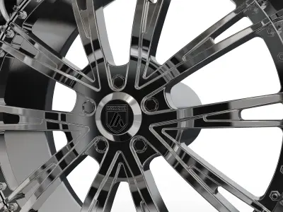 ASANTI AF177 WHEEL 3D MODEL 3D model