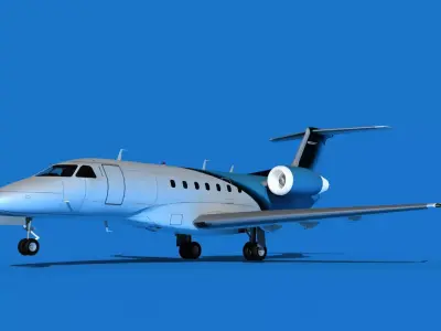 Embraer Praetor 600 V10 3D model