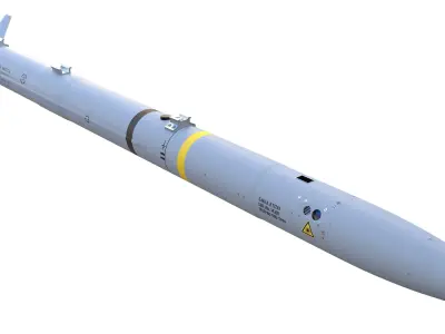 AIM-132  ASRAAM 3D model