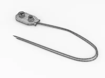 Battery Snap 3D model