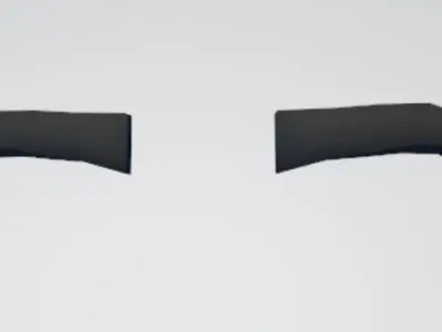 tooth and ear 3D model