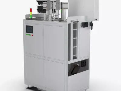 Automatic High Voltage Testing Machine 3D model