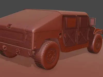Humvee 3D model