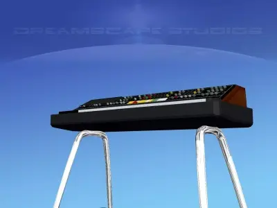 Yamaha cs80 3D model