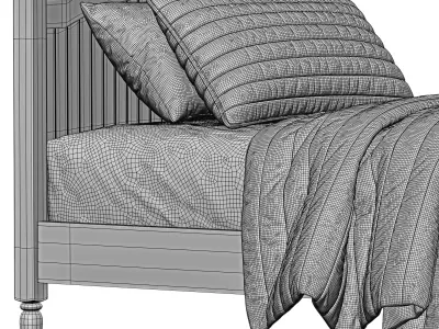 Catalina Bed 3D model
