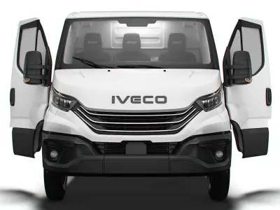 Iveco Daily Van L2H1 HQ Interior 2025 3D model