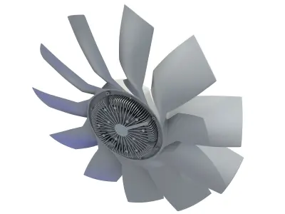 Engine Cooling Fan 3D model