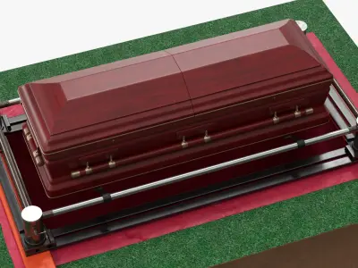 Burial Lowering Mechanism 3D model