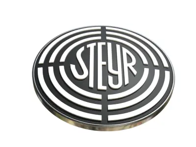 steyr logo 3D model
