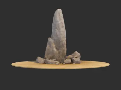 Rock V40 3D model
