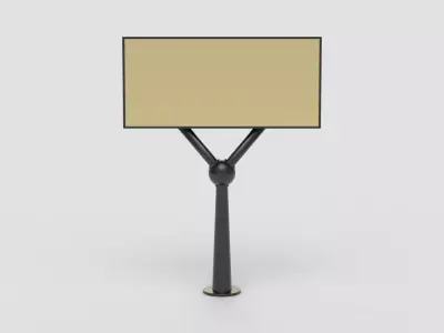 Outdoor Billboard 3D model