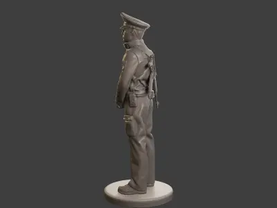 Male Slovac Traffic Police STP 006 3D print model