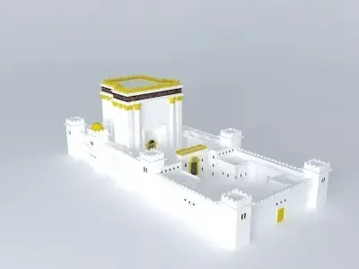 Herods Temple Free 3D model