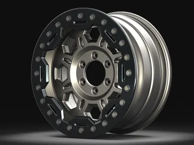 Maverick X3 Beadlock Wheel 3D model