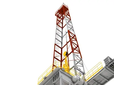 Land Rig 3D model
