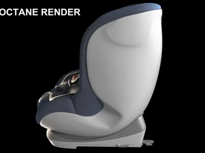 Child Car Seat 3D model