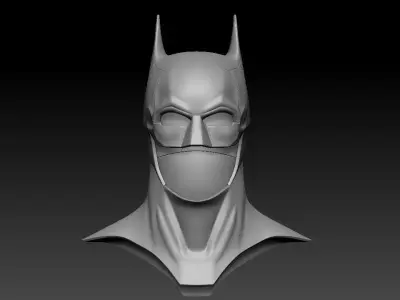 Batman Helmet 3D model