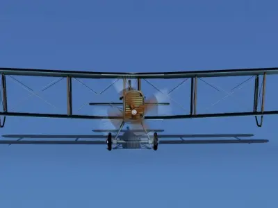 Airco DH-4 V04 US Navy 3D model