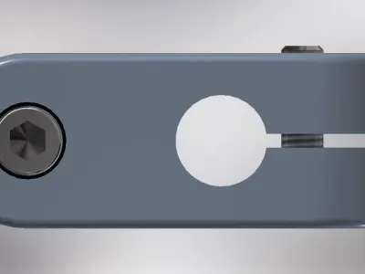 Two connector clamps 3D model