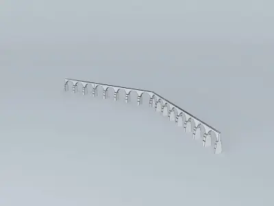 Arcos de San Anton or Aqueduct Plasencia Free 3D model