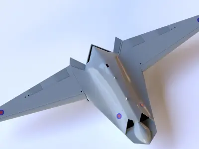 BAE Systems CORAX RAVEN - Low Observable Rotorcraft Testbed - 3D model