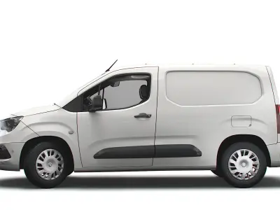 Vauxhall E Combo SWB Limited Van 2022 3D model