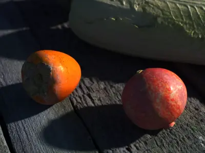 28 Food items - Cinematic LODs - 4K PBR Low-poly 3D model