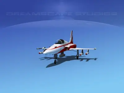 Northrop F-5E Tiger Switzerland 3D model