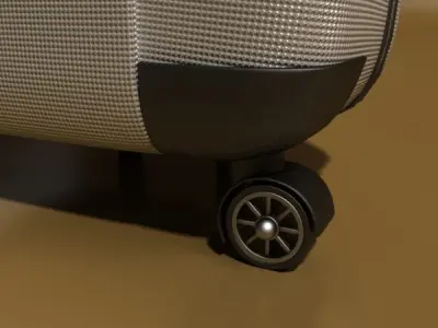 Rolling Suitcase 03 High Detail 3D model