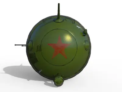 Tank Ball 3D model