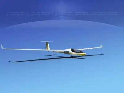 Glaser-Dirks DG-300 Glider V10 3D model