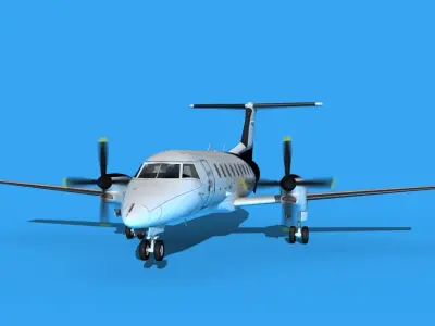Embraer EMB120 Corporate 2 3D model