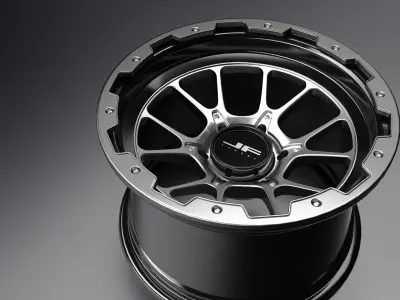 Lenso Titan VE3 Design Wheels 3D model