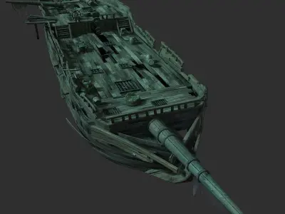 Shipwreck 02 3D model