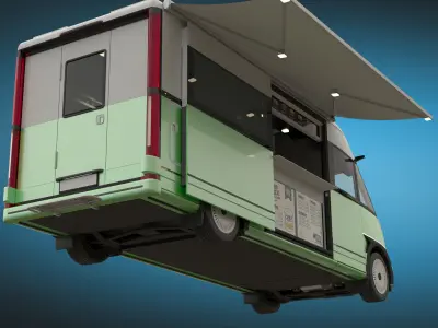 FoodTruck Prototype 3D model