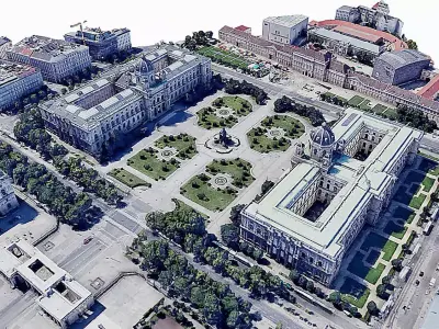 The Natural History Museum Vienna Low-poly 3D model