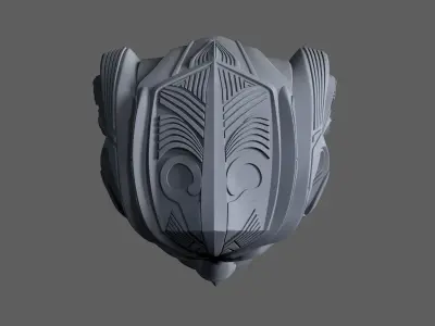 Anduin Wrynn WOW Battle for Azeroth Helmet 3D model