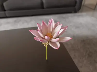 lotus flower 3D print model purchase