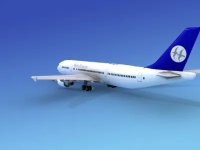 Airbus A300 Belleview 3D model