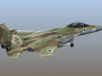 F15I Raam IDF 3D model