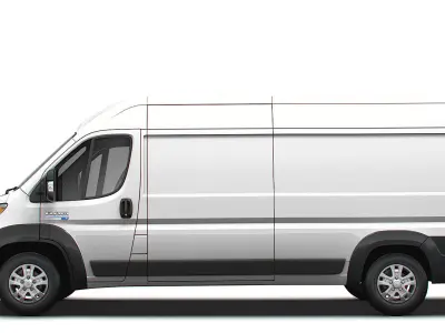 Ram ProMaster EV Cargo Van L3H2 2024 3D model