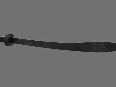 Dao 1B Low-poly 3D model