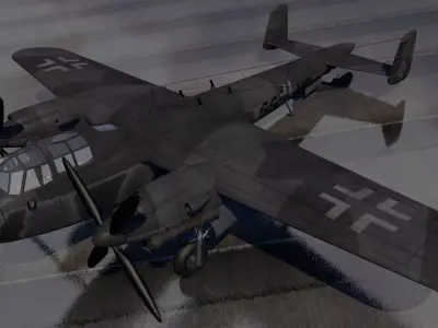 Dornier Do-217N-2 Nachtjager 3D model