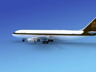 Airbus A300 UPS 2 3D model