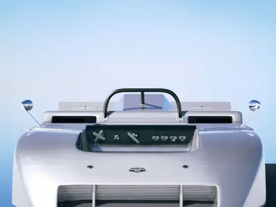 Chaparral 2J 1970 Low-poly 3D model